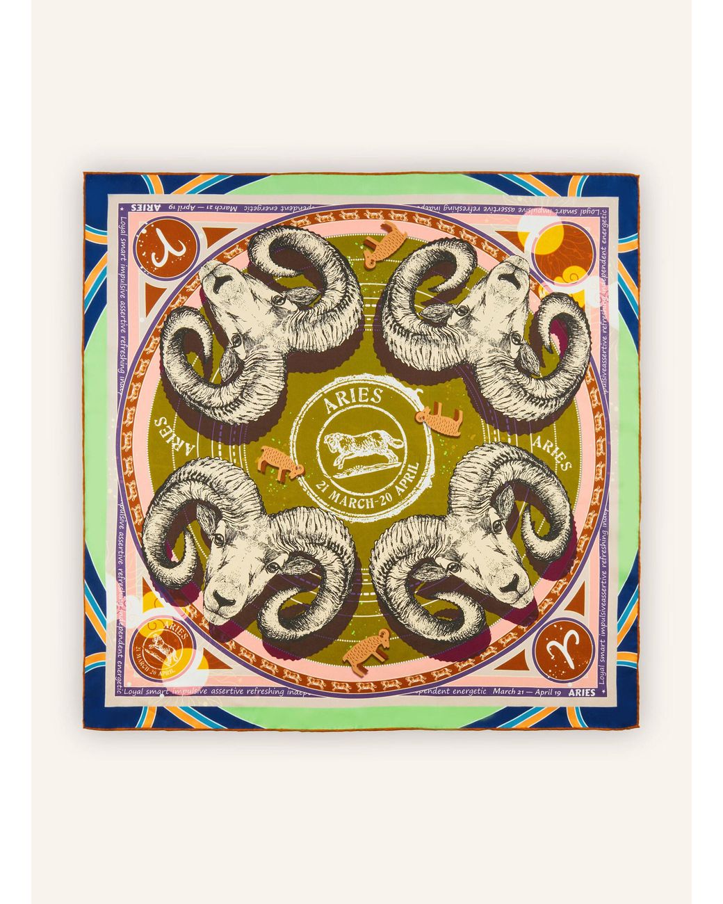 Codello Green Tuch STERNZEICHEN WIDDER