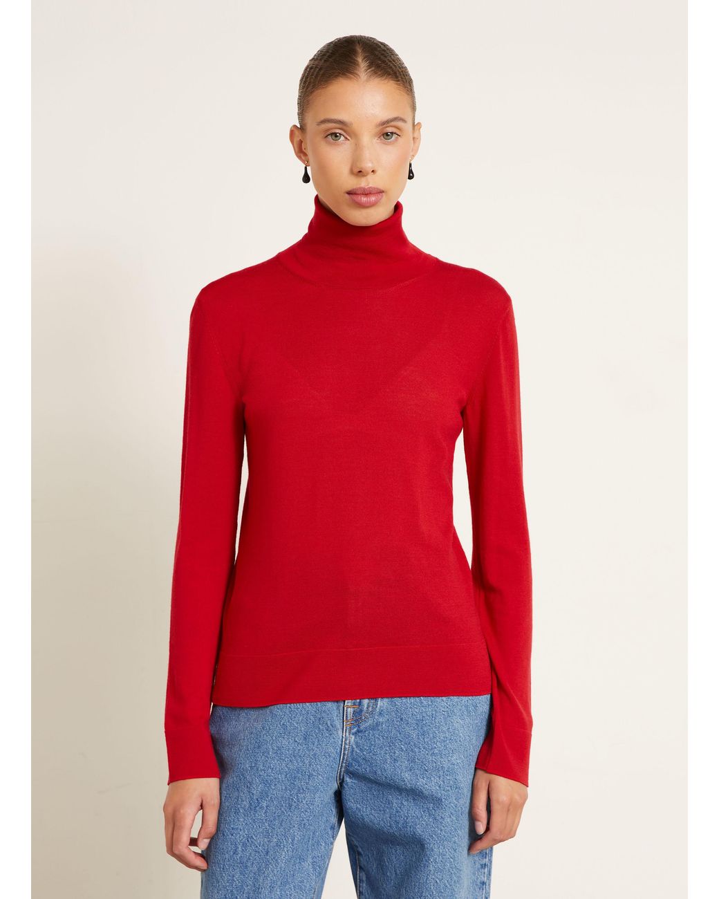 Rohe Red Rollkragenpullover