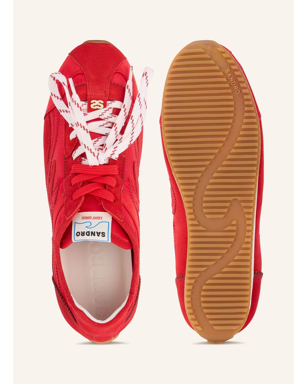 Sandro Red Sneaker