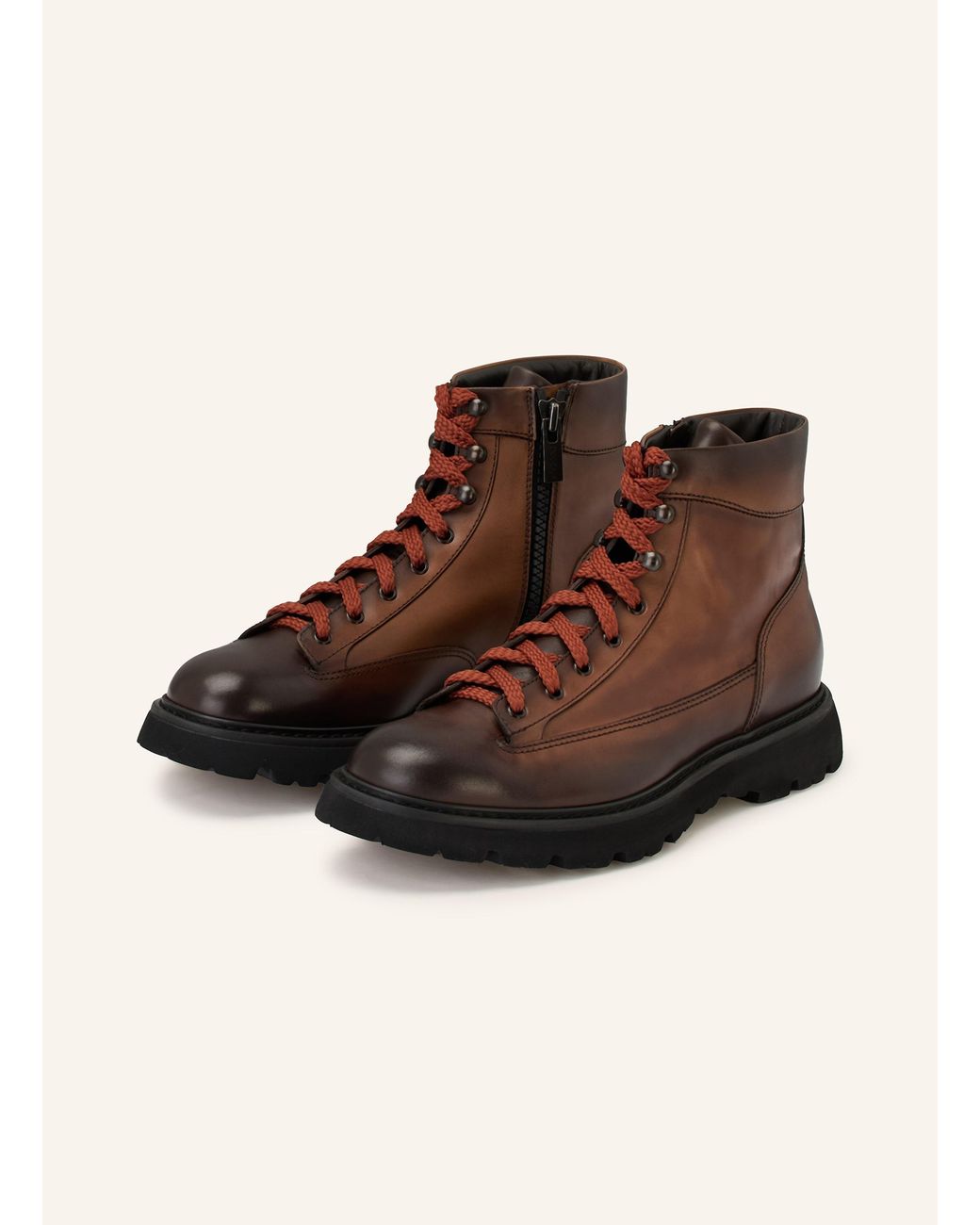Doucal's Schnürboots NEIL in Brown für Herren