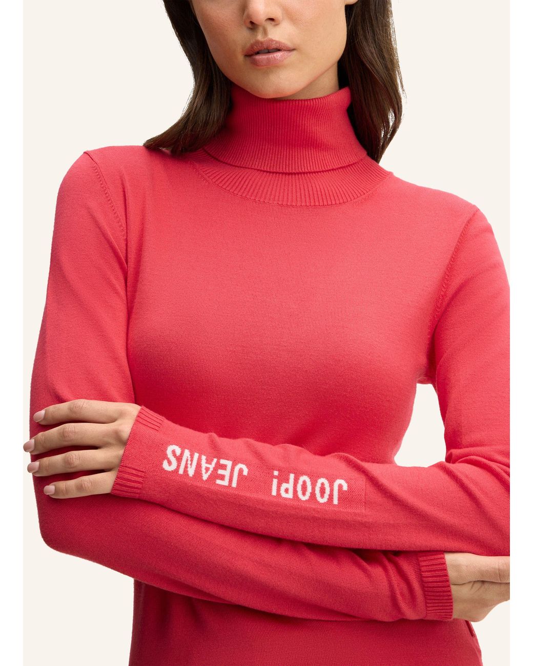 Joop! Pink Rollkragen-Pullover