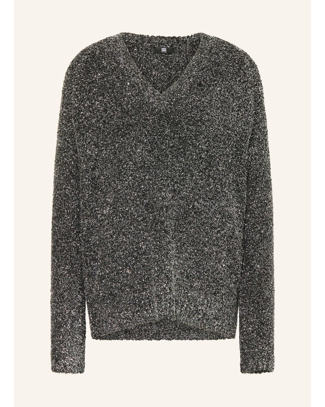 Riani Gray Pullover mit Glitzergarn