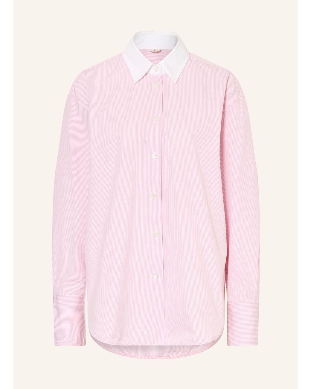 ARKET Pink Hemdbluse
