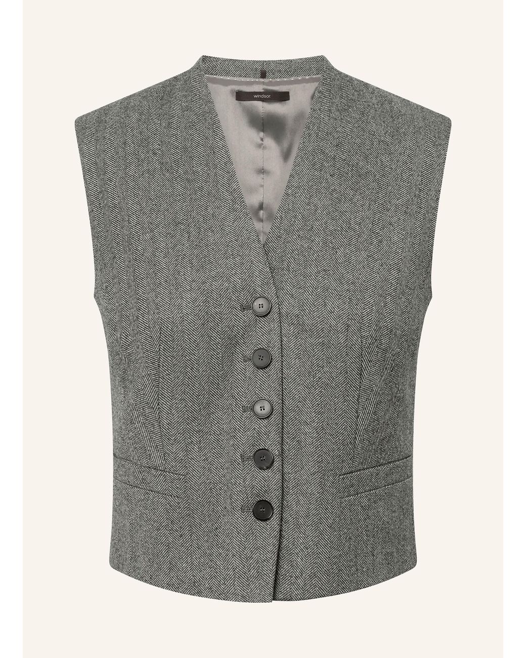 Windsor. Gray Blazerweste