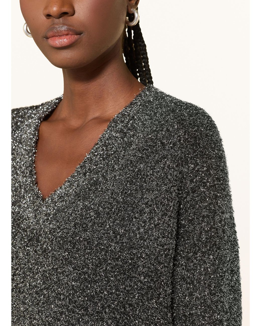 Riani Gray Pullover mit Glitzergarn