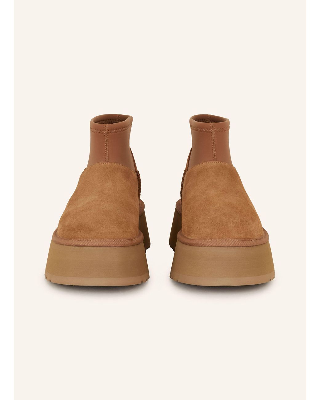 Ugg Brown Plateau-Boots CLASSIC MINI DIPPER
