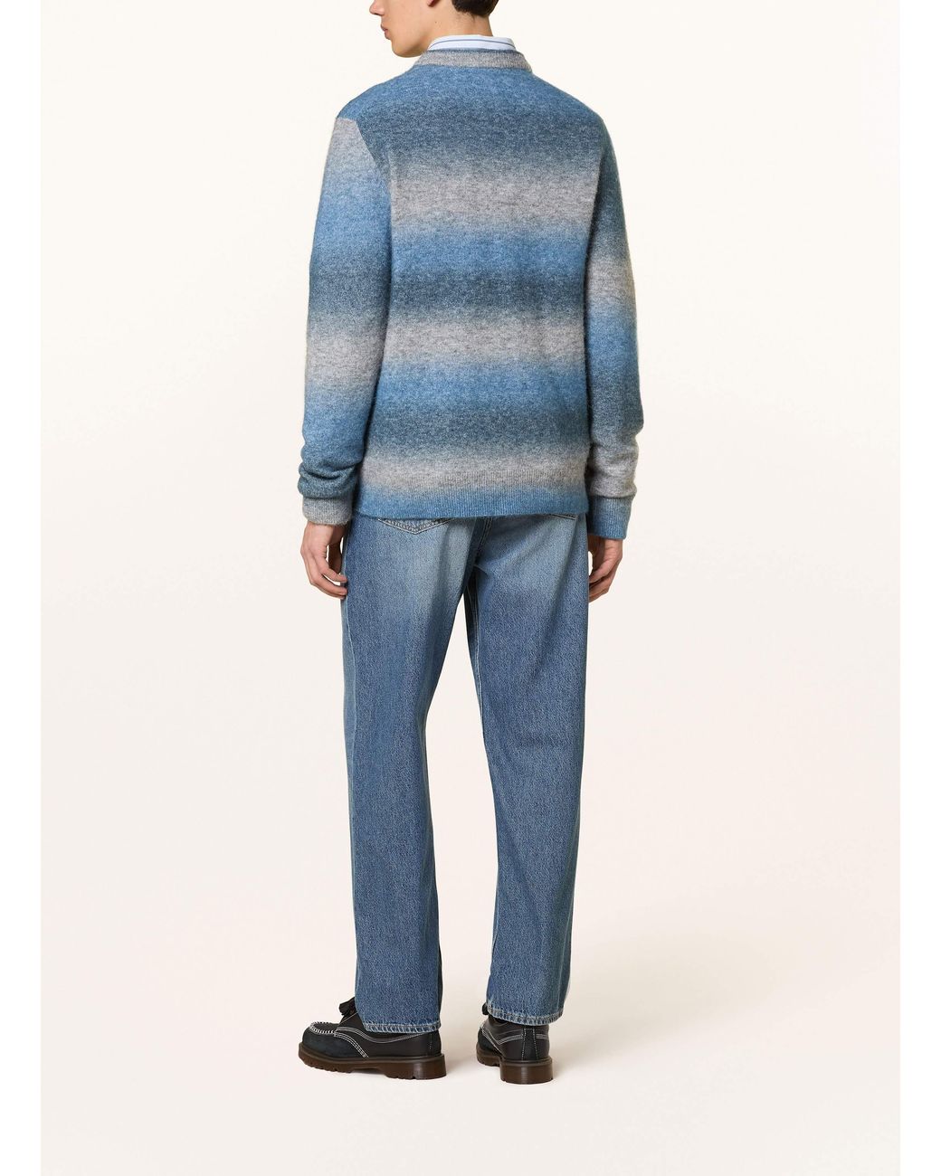 Samsøe & Samsøe Pullover AIDEN mit Alpaka in Blue für Herren
