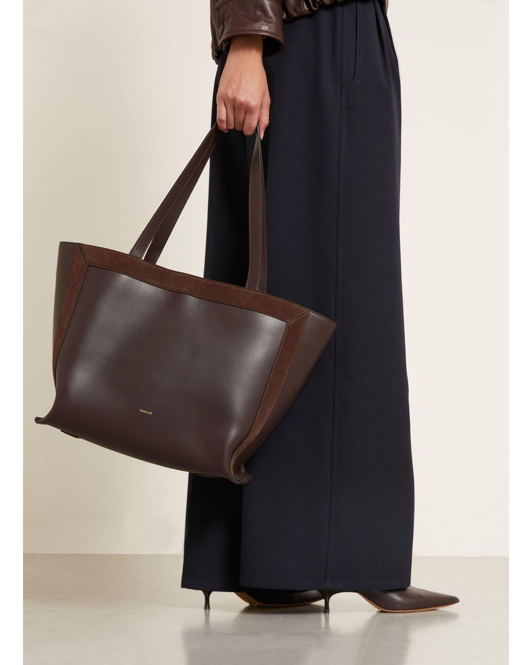 Wandler Brown Shopper IDA MEDIUM