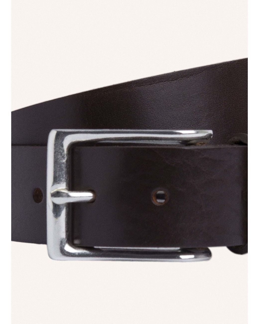 Hackett Gürtel TACK STITCH H KEEPER in Black für Herren