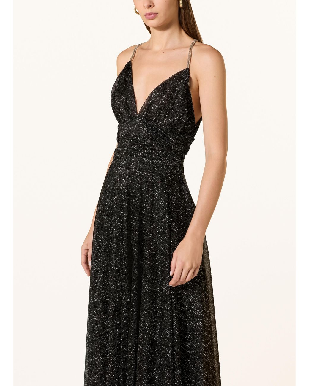 Talbot Runhof Black Abendkleid