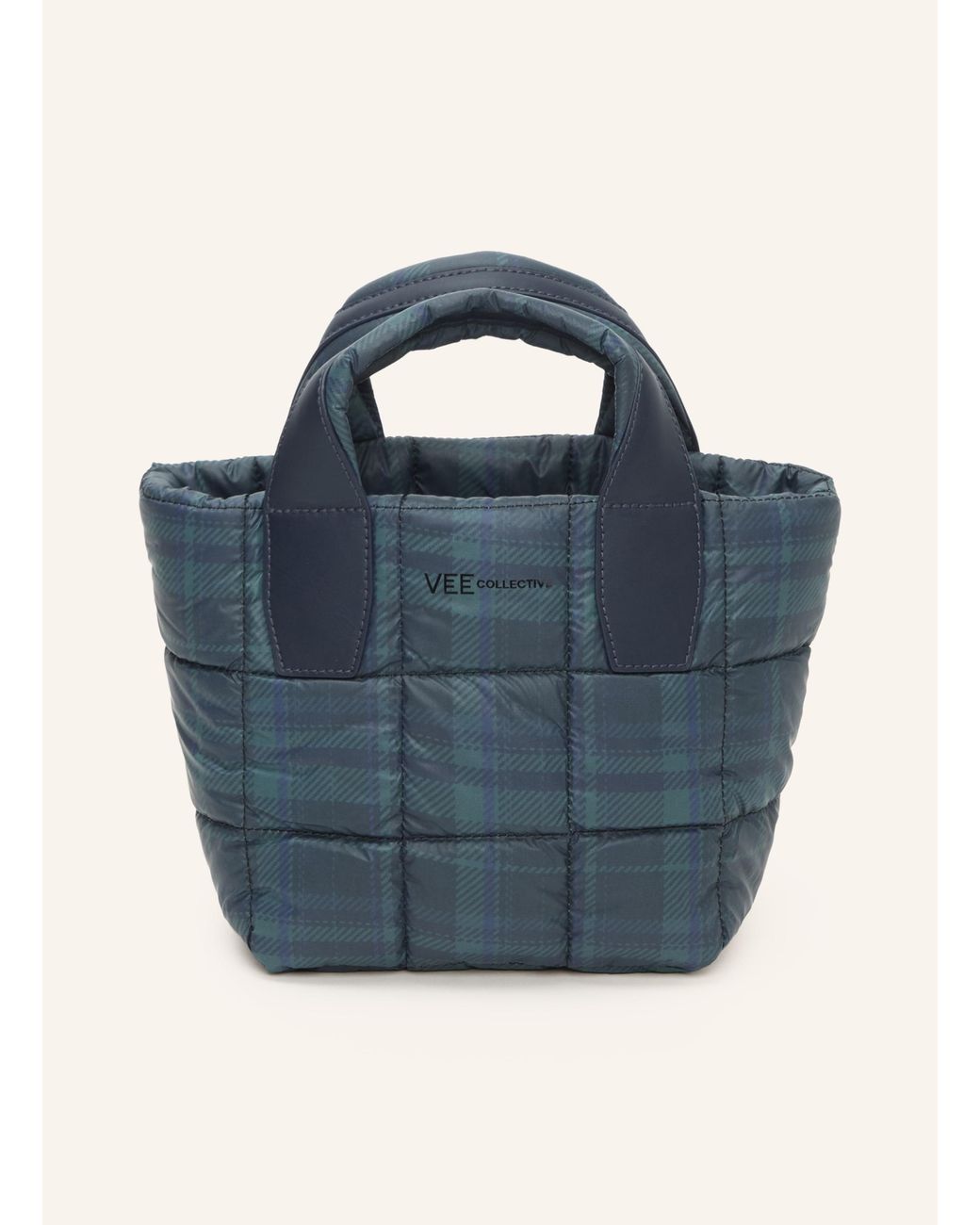 VEE COLLECTIVE Blue Handtasche PORTER MINI TOTE mit Pouch