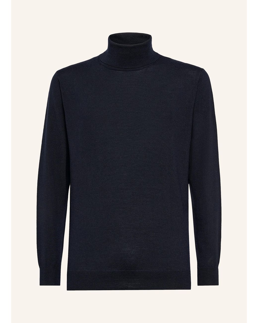 Boggi Rollkragenpullover in Blue für Herren