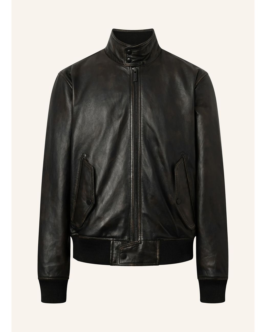 Strellson Lederblouson in Black für Herren