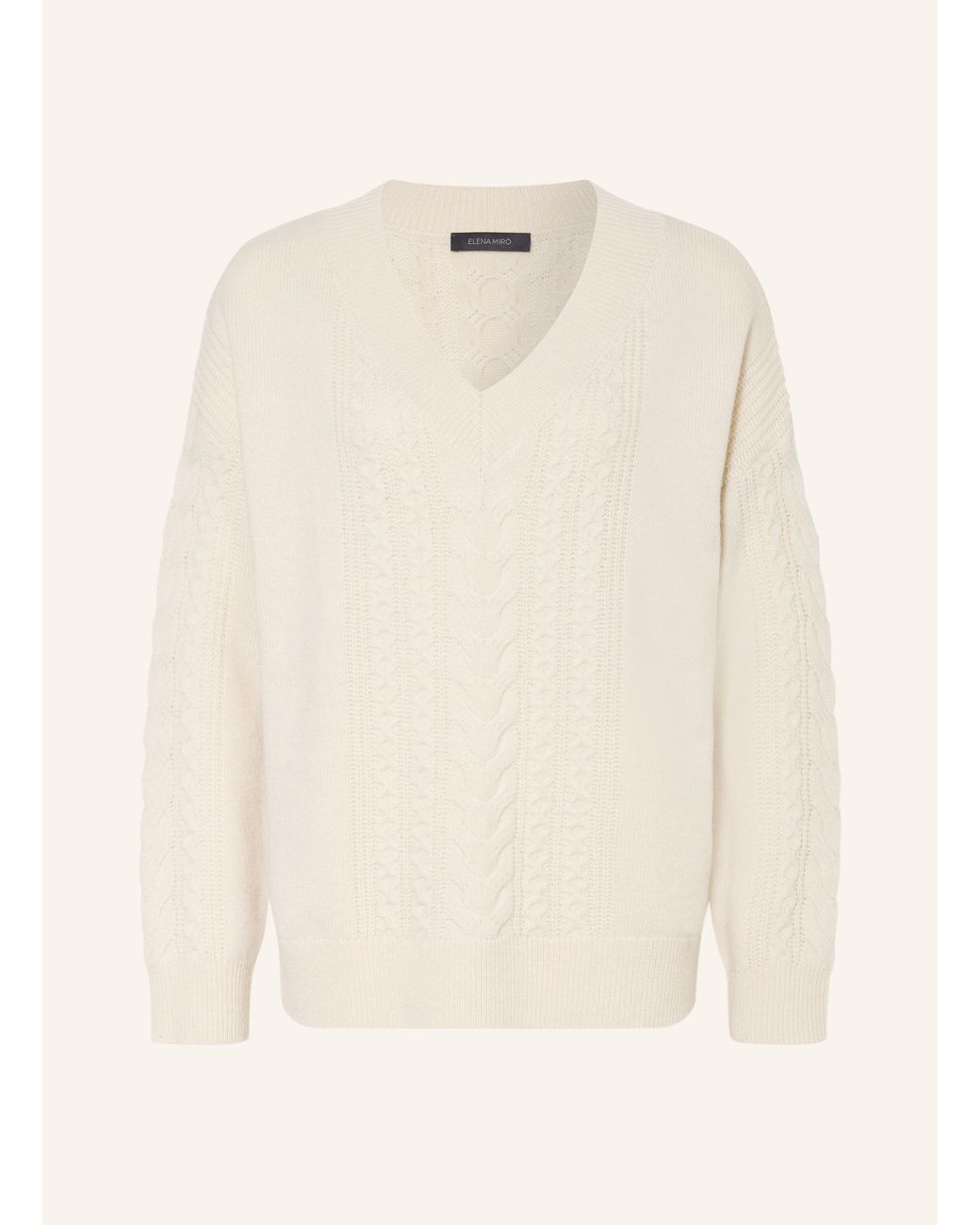 Elena Miro Natural Pullover