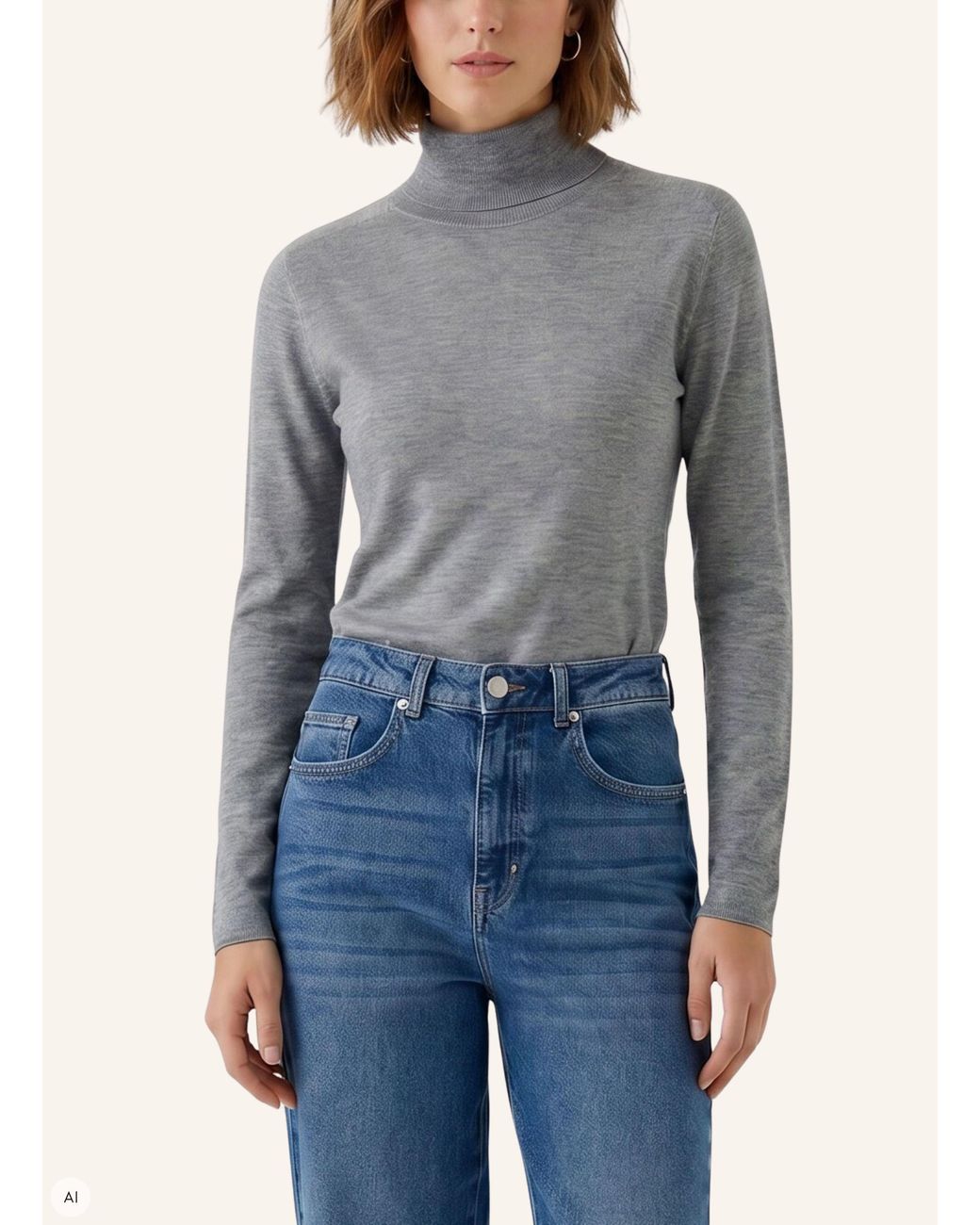 Ouí Gray Pullover