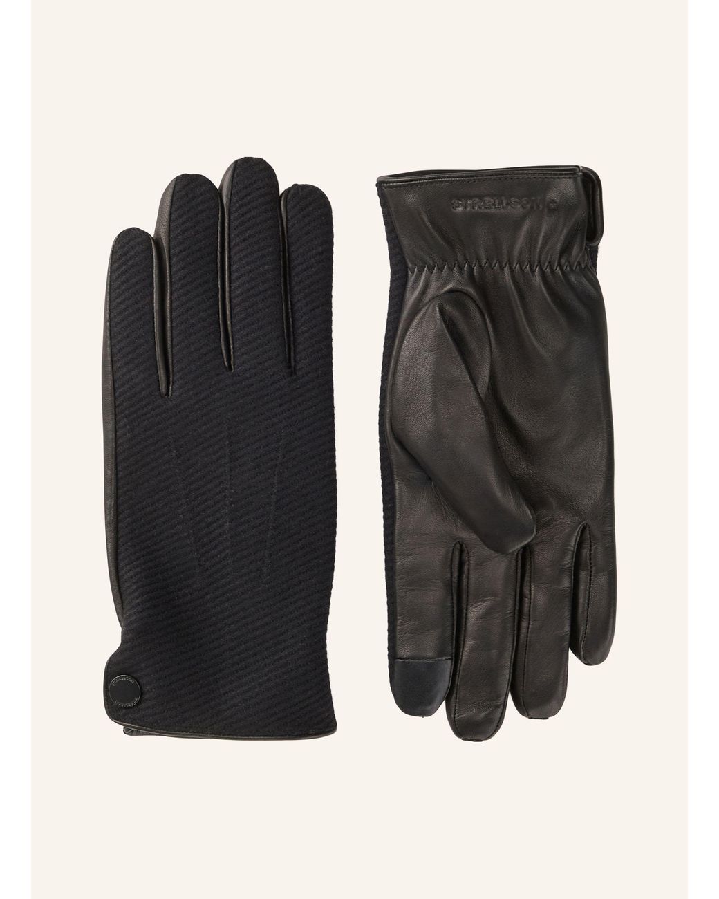 Strellson Handschuhe in Black für Herren