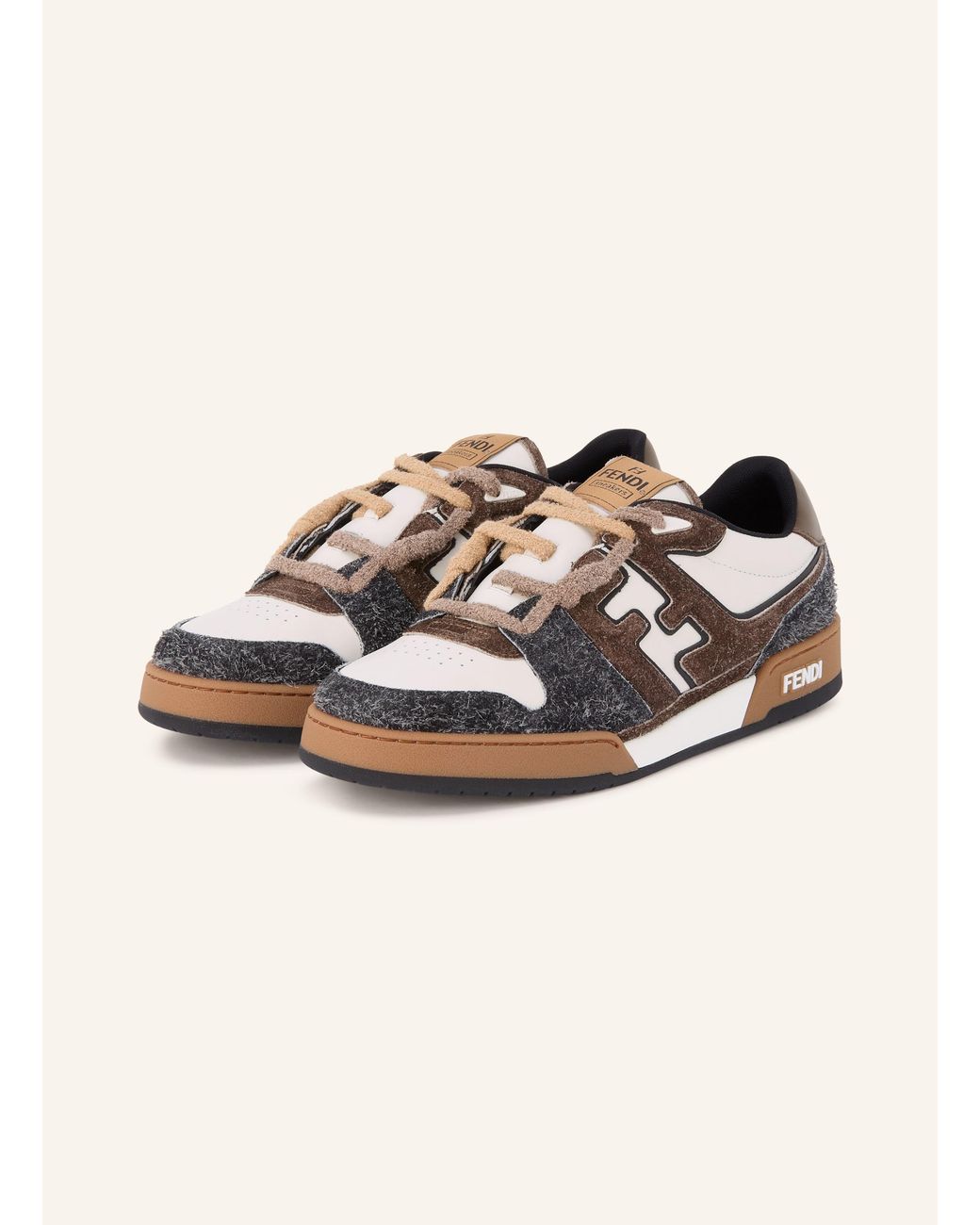 Fendi Sneaker MATCH in Natural für Herren