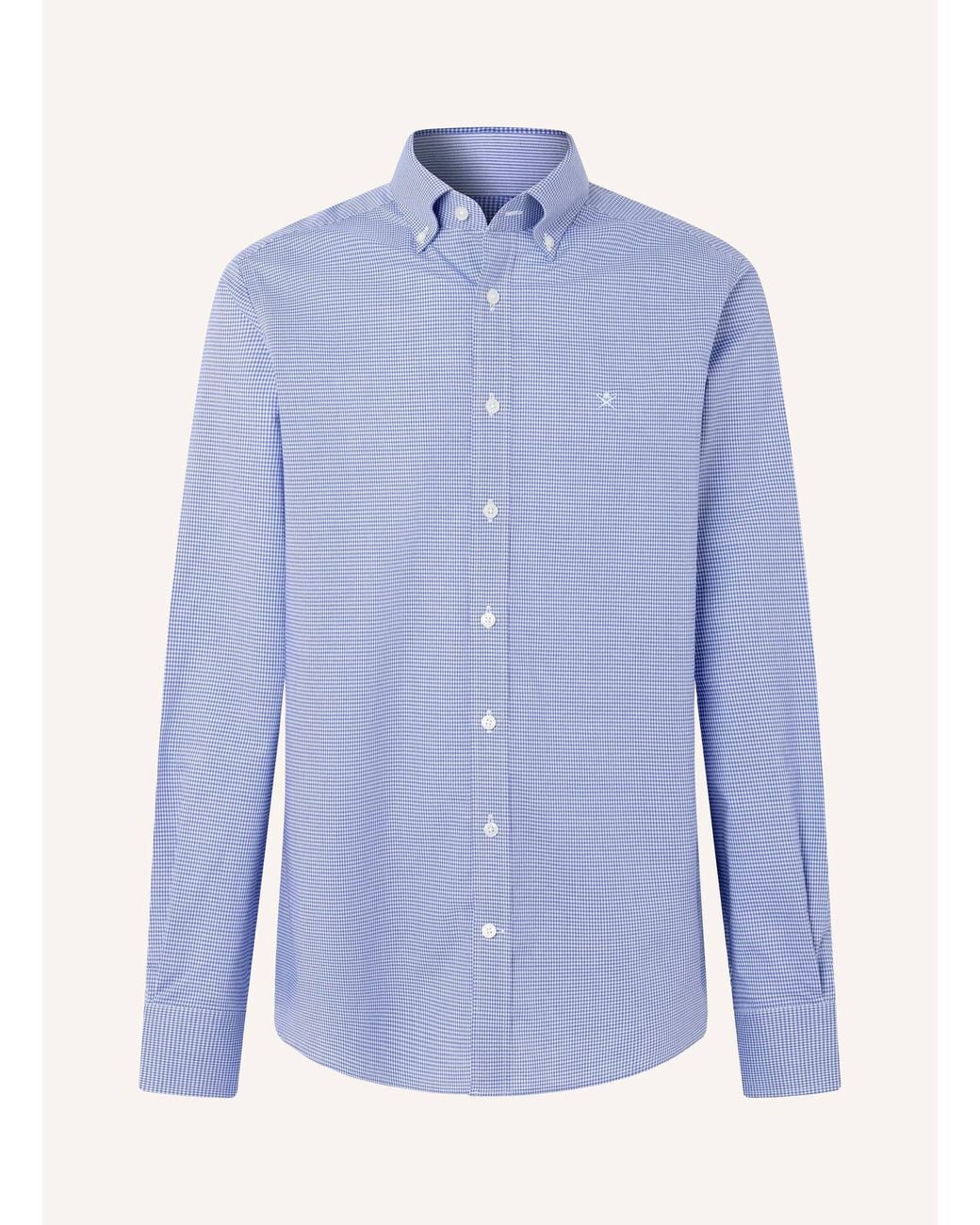 Hackett Freizeithemd BI STRETCH GINGHAM in Blue für Herren