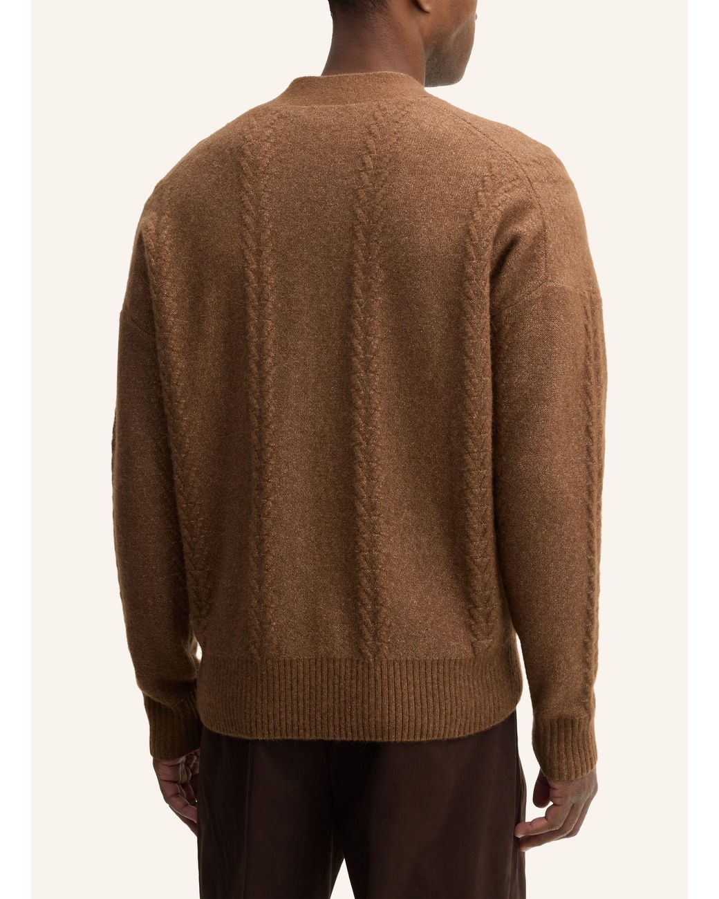 Strellson Strickjacke in Brown für Herren