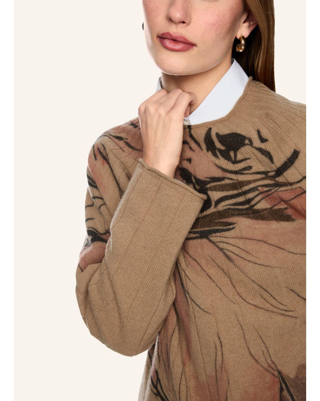 Marc Cain Brown Pullover