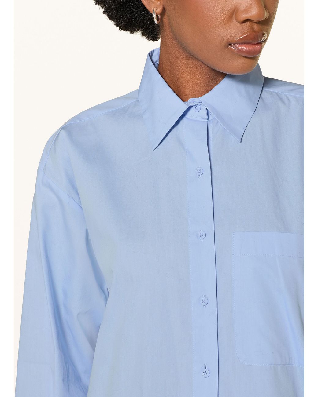 Maje Blue Hemdbluse