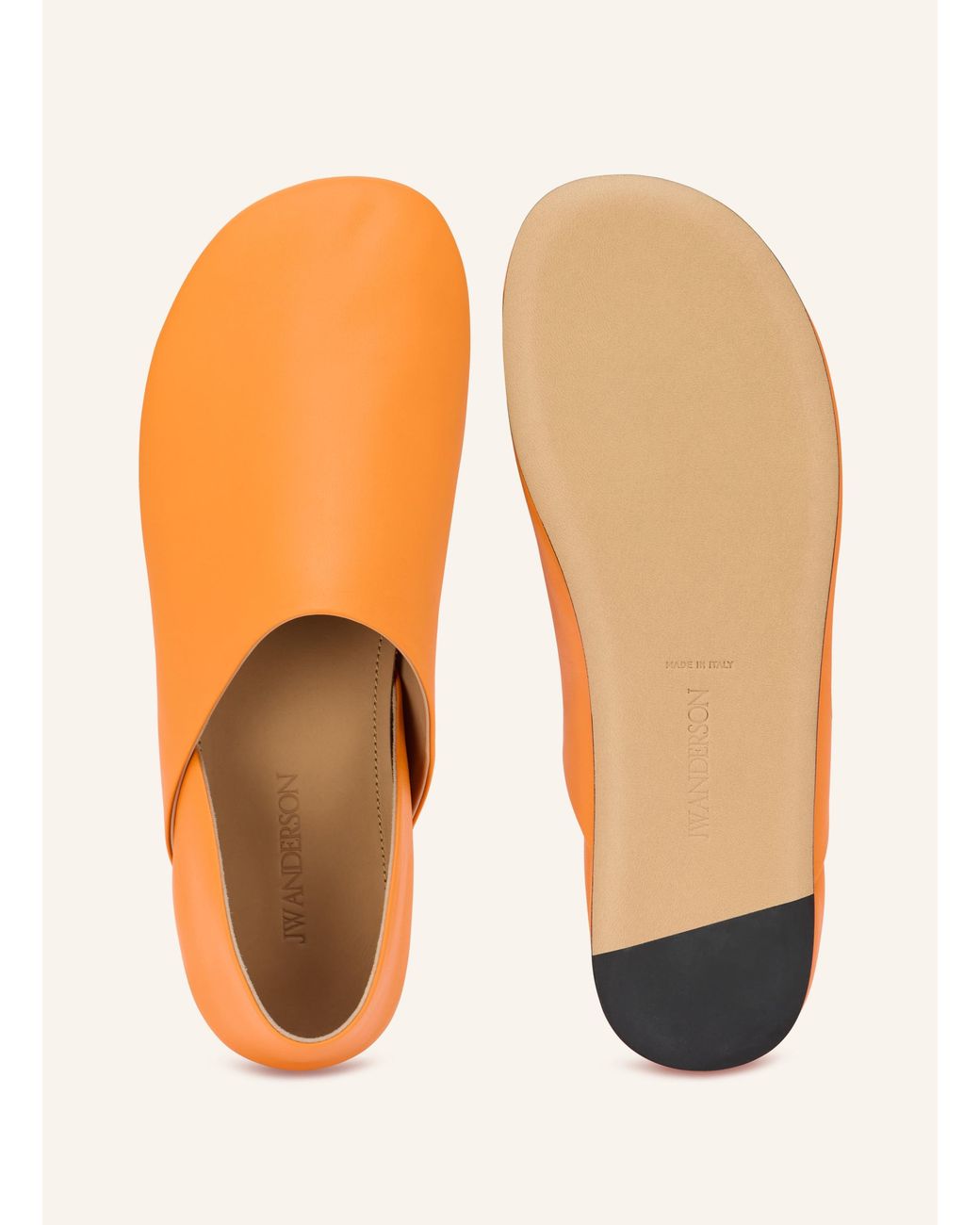 J.W. Anderson Orange Slipper