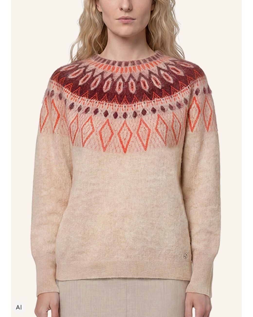 Xandres Pink Pullover SOLENN