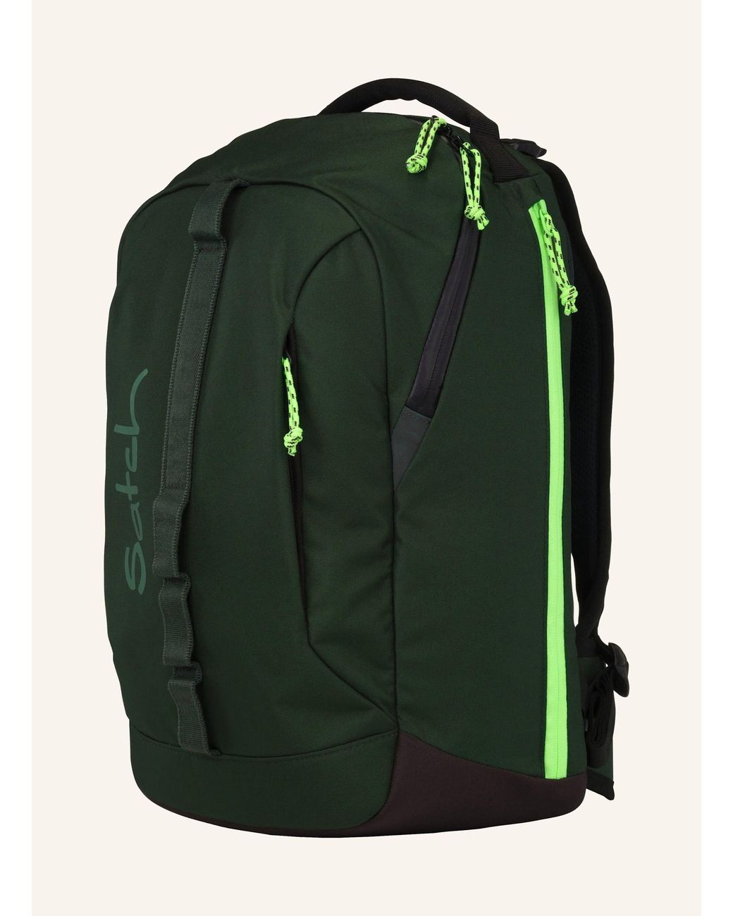 Satch Green Schulrucksack CON:NEXT