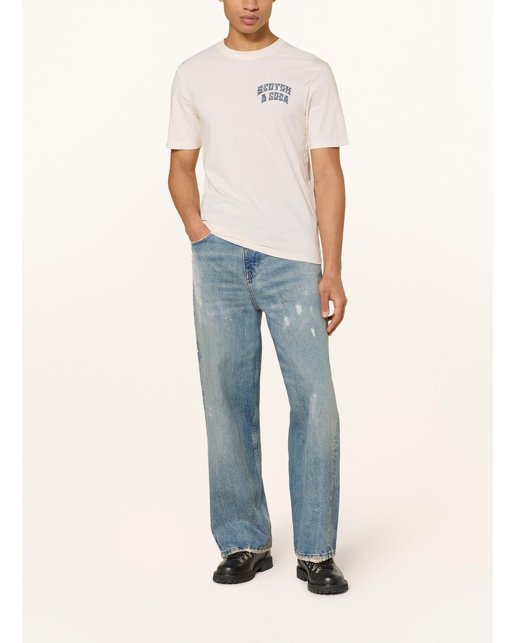 Scotch & Soda T-Shirt in Natural für Herren