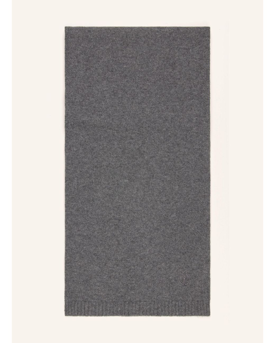 Ba&sh Gray Cashmere-Schal COMIE
