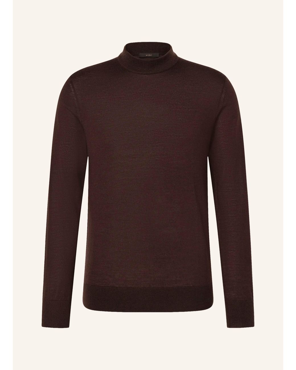 Windsor. Pullover NANDO in Purple für Herren