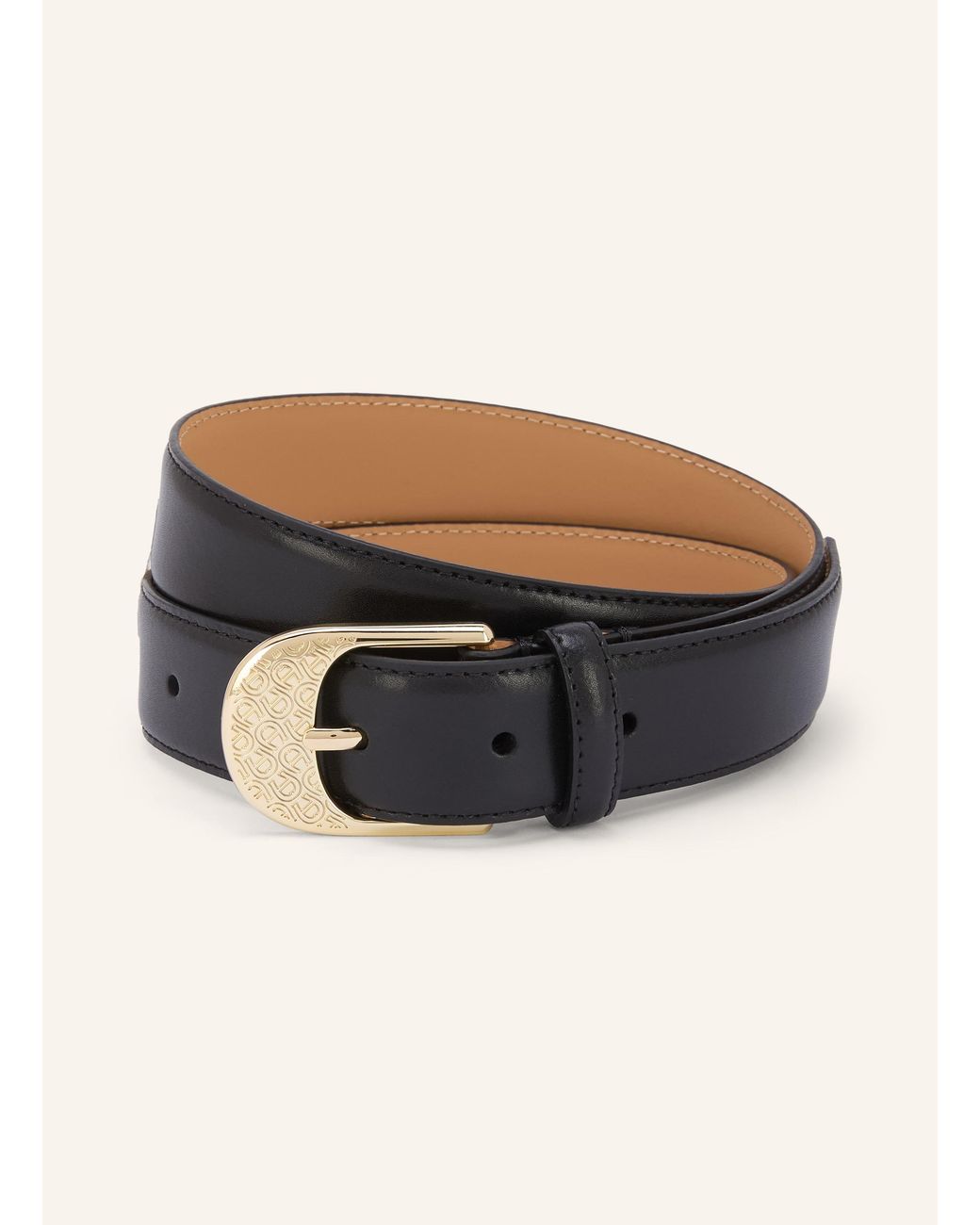 Aigner Black Ledergürtel