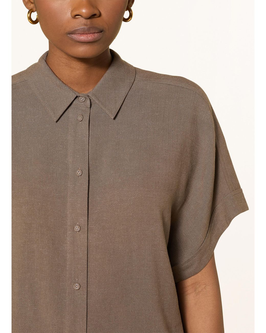 SELECTED Natural Hemdbluse
