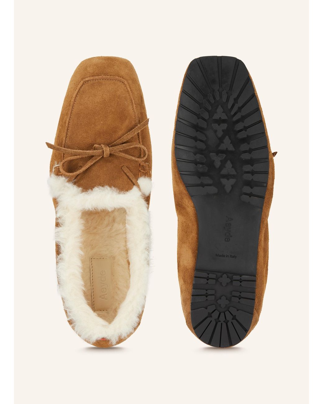 Aeyde Natural Mokassins JASPER