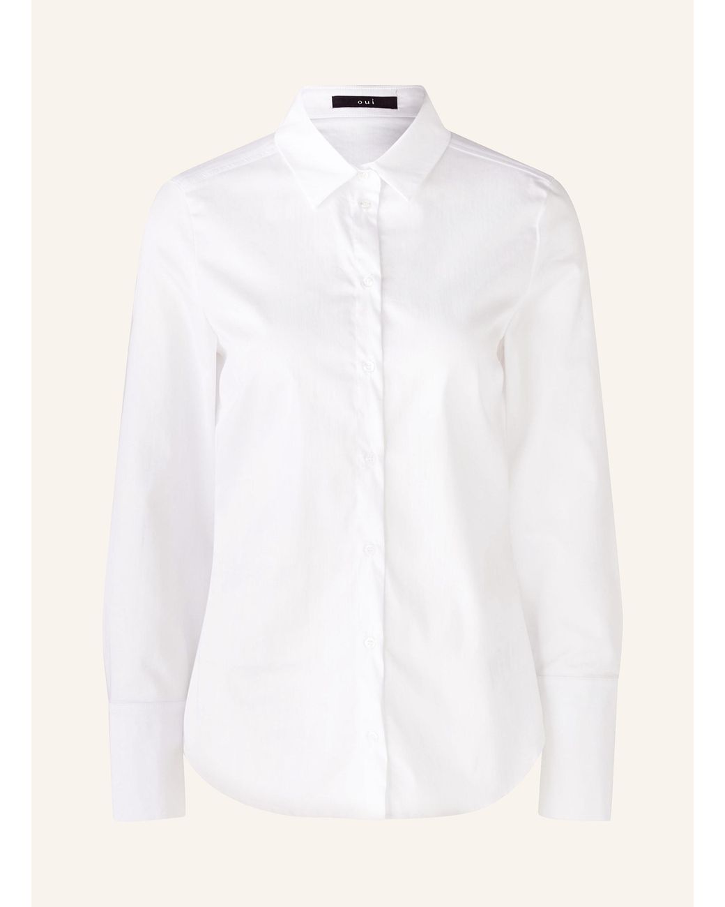 Ouí White Hemdbluse