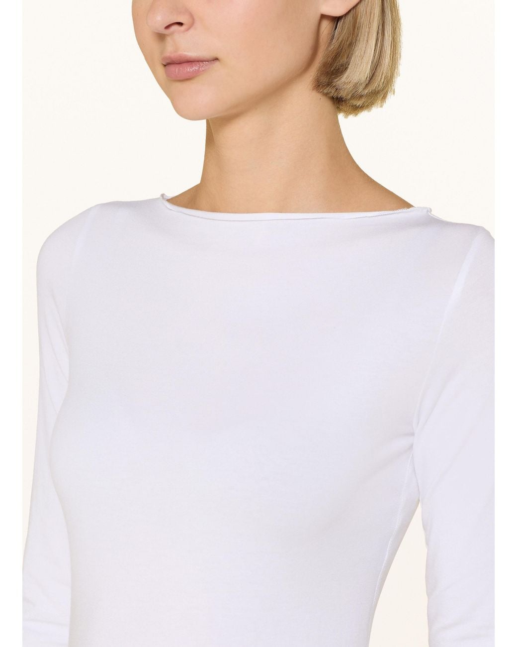 Mandala White Longsleeve BASIC