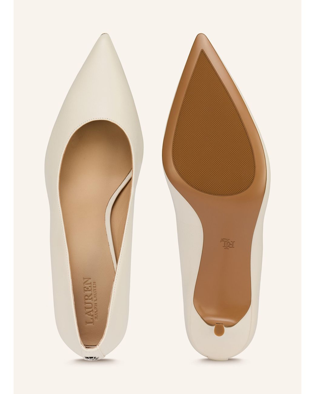 Ralph Lauren Natural Pumps LANETTE