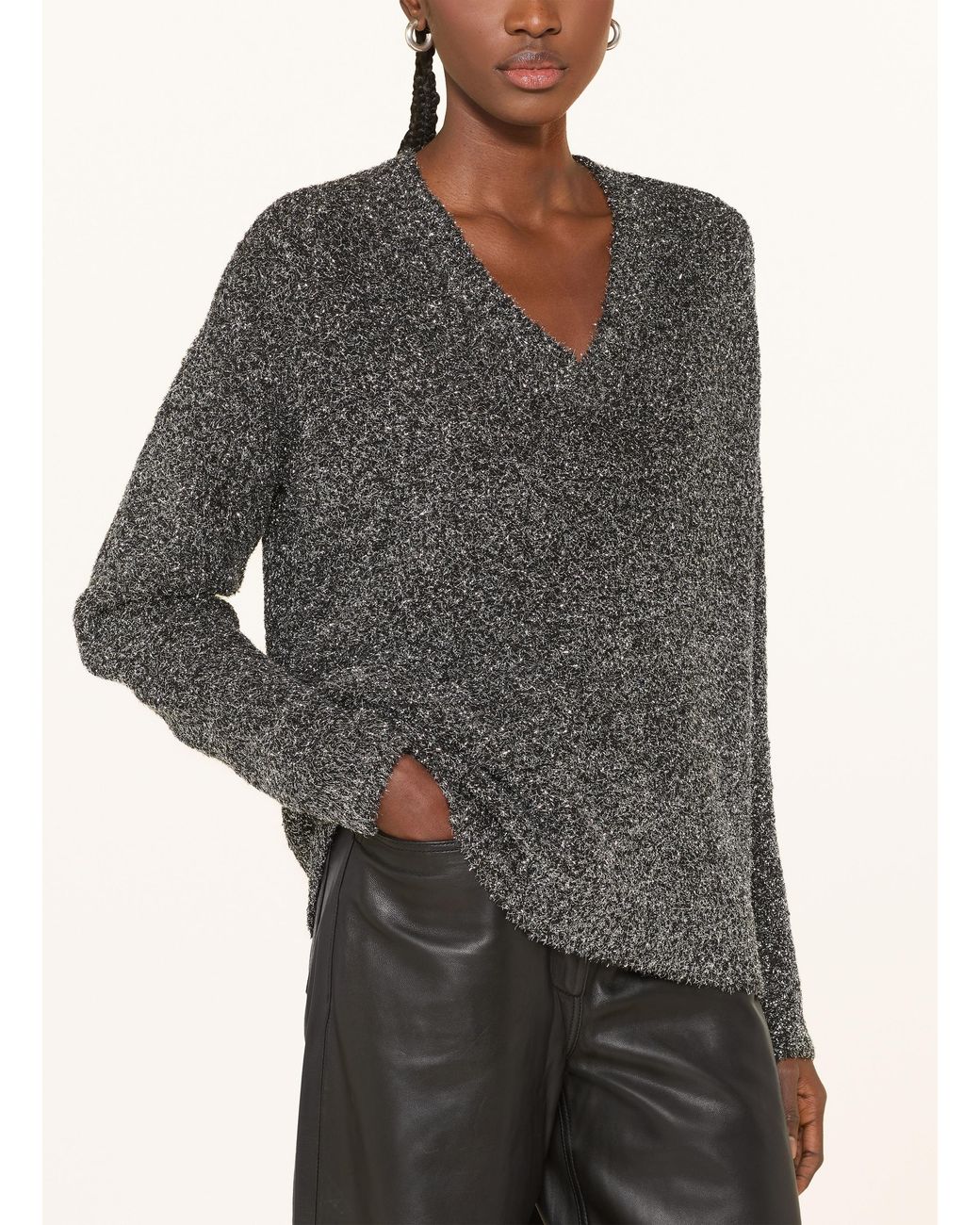 Riani Gray Pullover mit Glitzergarn