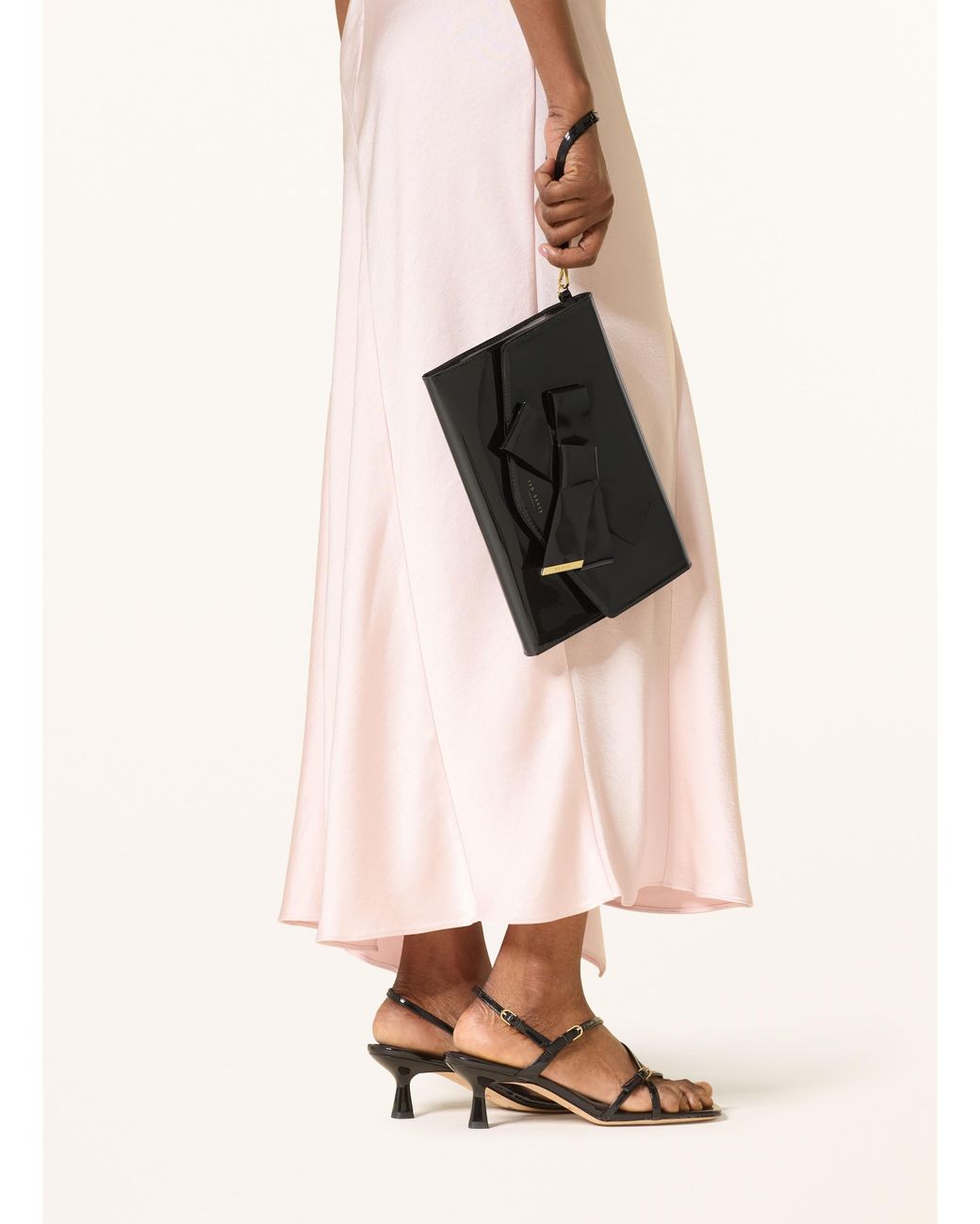 Ted Baker Black Clutch NIKKEY
