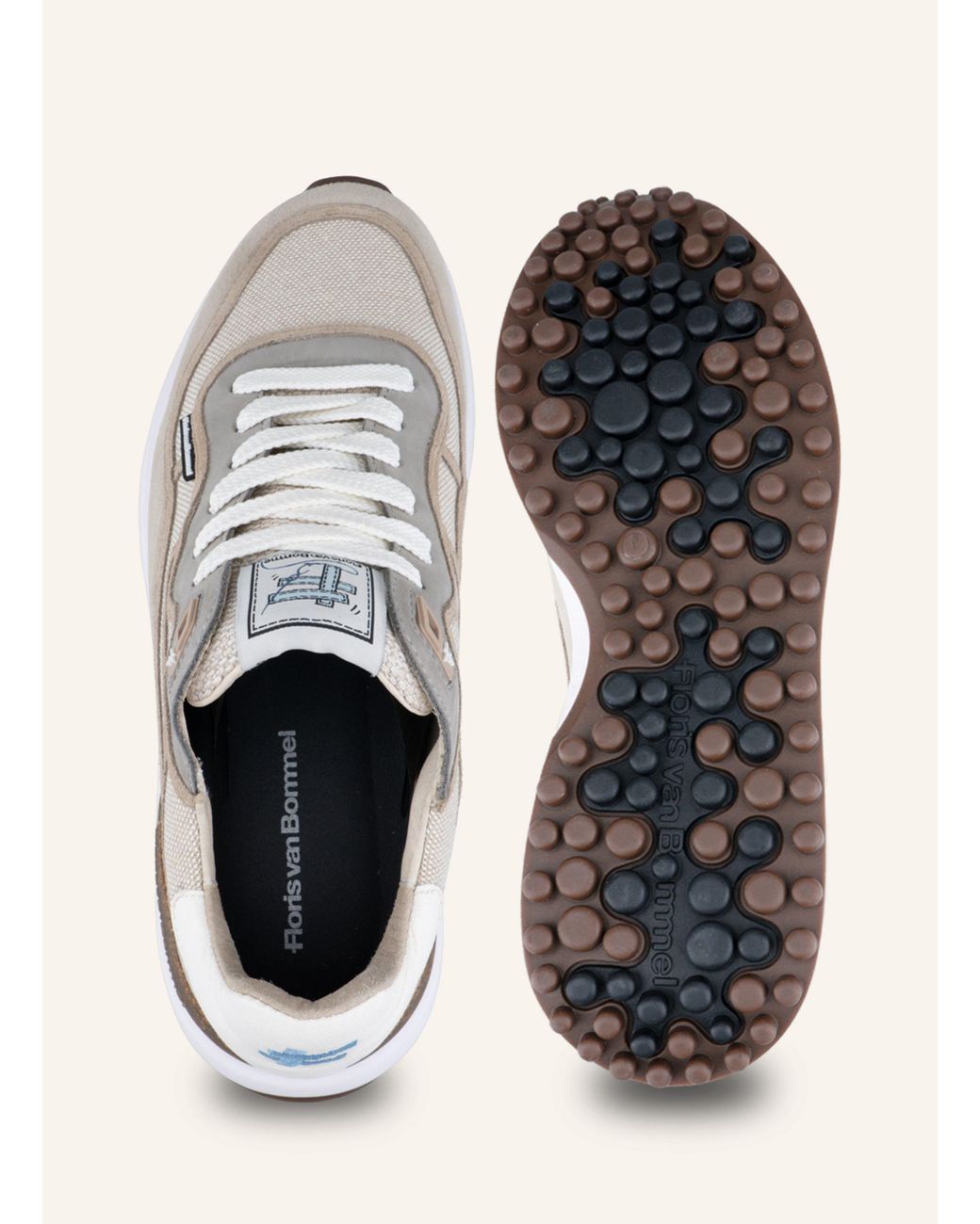 Floris Van Bommel Sneaker NOPPI 45 in Natural für Herren