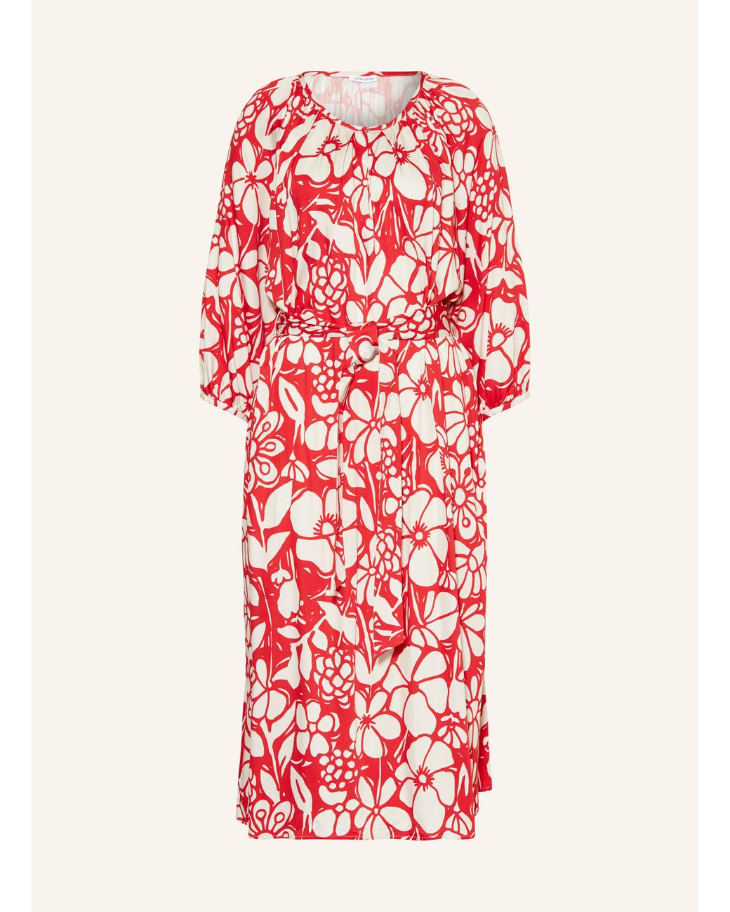 Seidensticker Kleid mit 3/4-Arm in Rot | Lyst DE