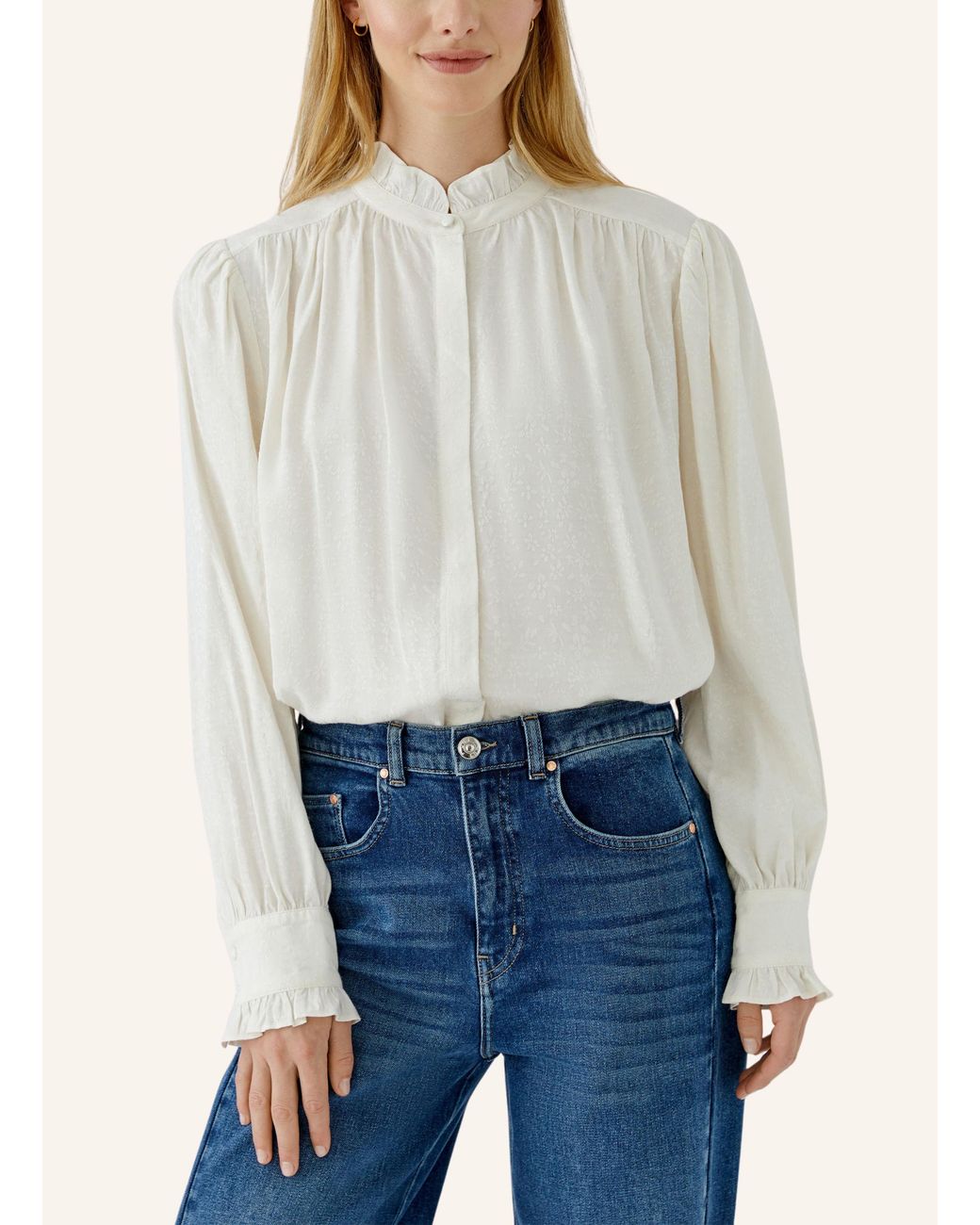 Ouí White Bluse