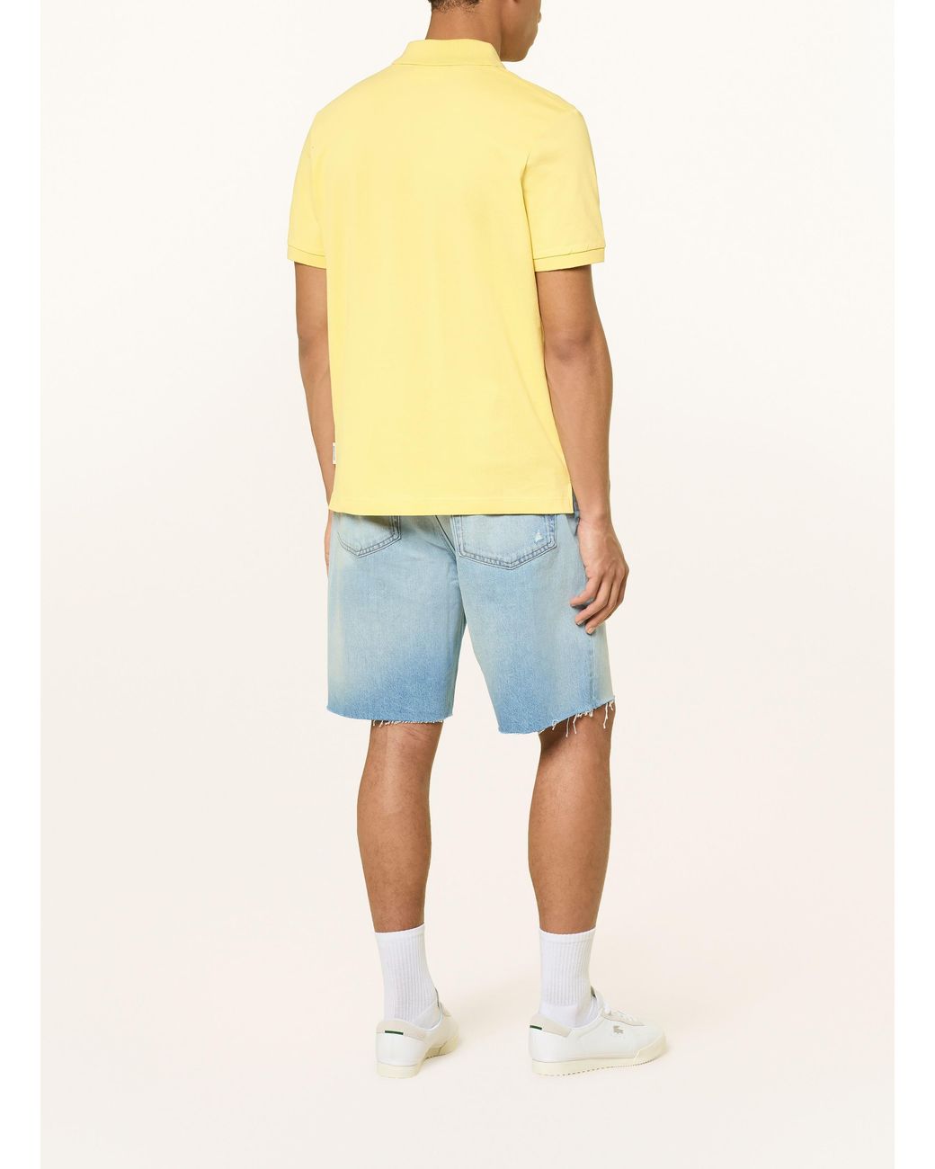 Scotch & Soda Piqué-Poloshirt in Yellow für Herren