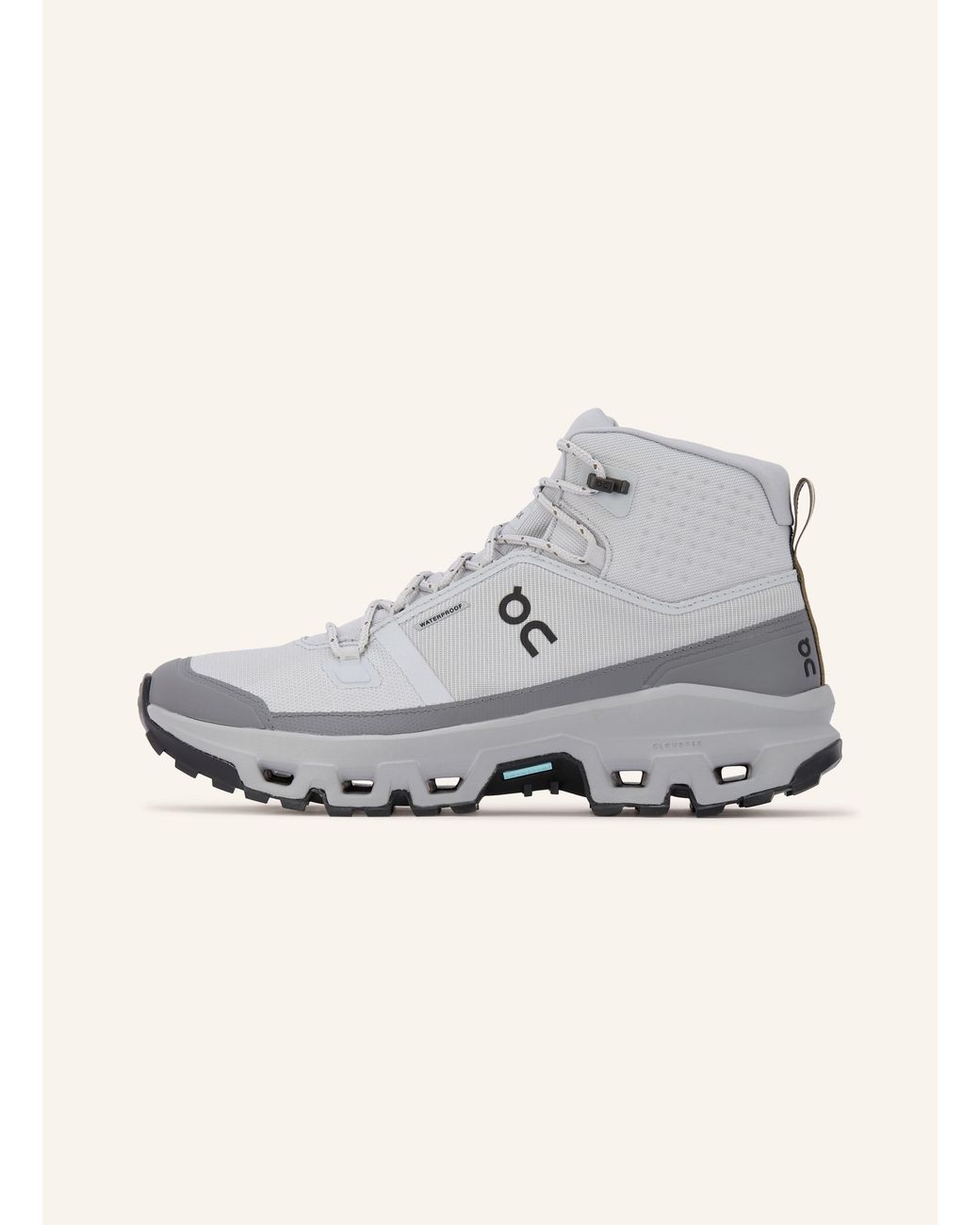 On Shoes Wanderschuhe CLOUDROCK MID WP in Gray für Herren