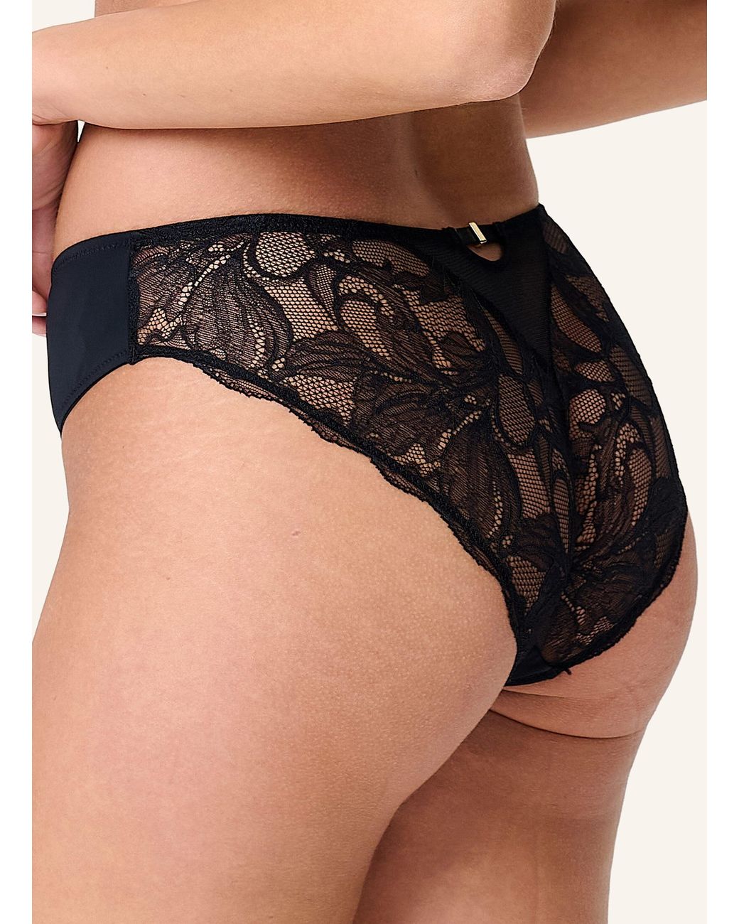 Lingadore Black Slip