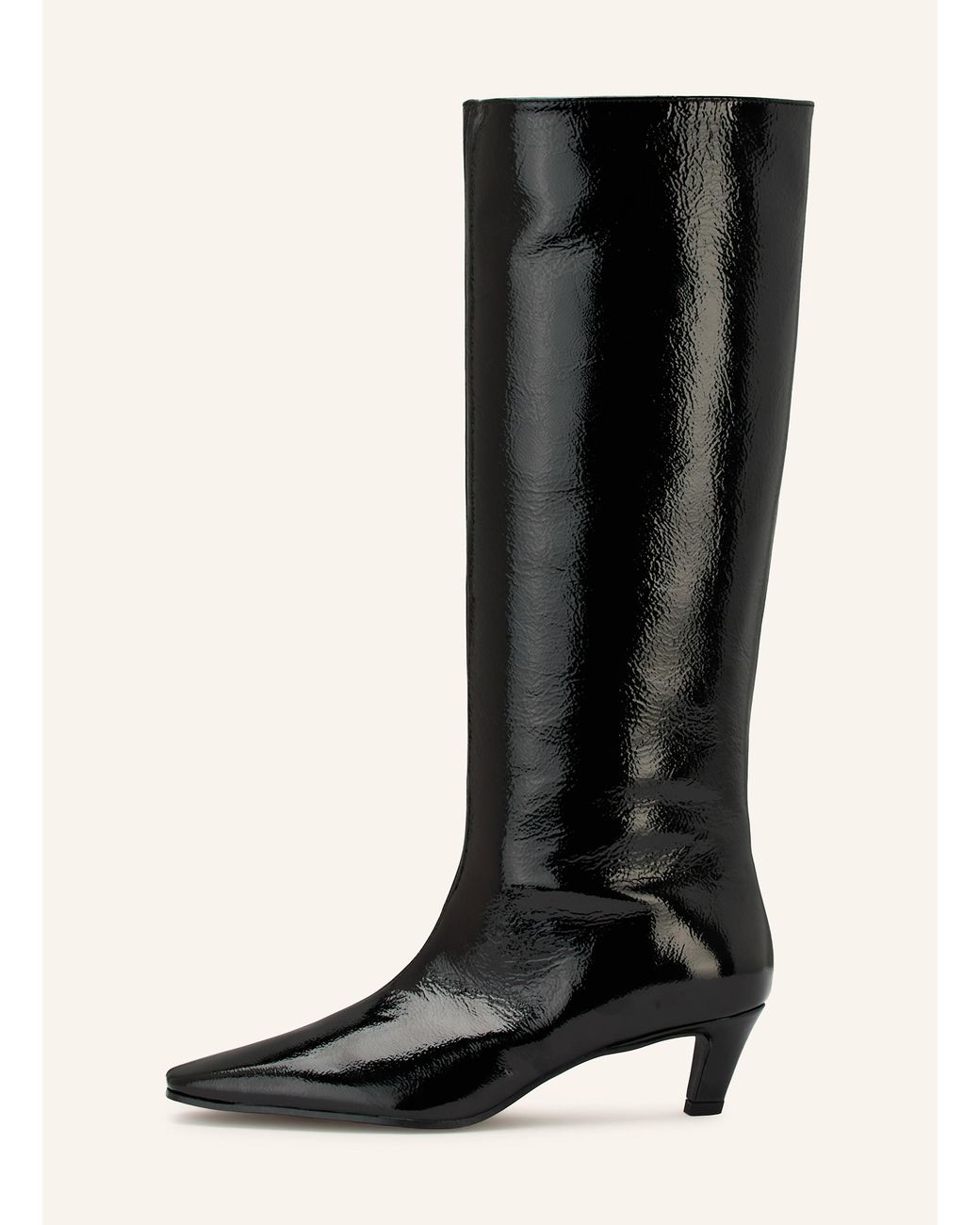 Bianca Di Black Lackstiefel