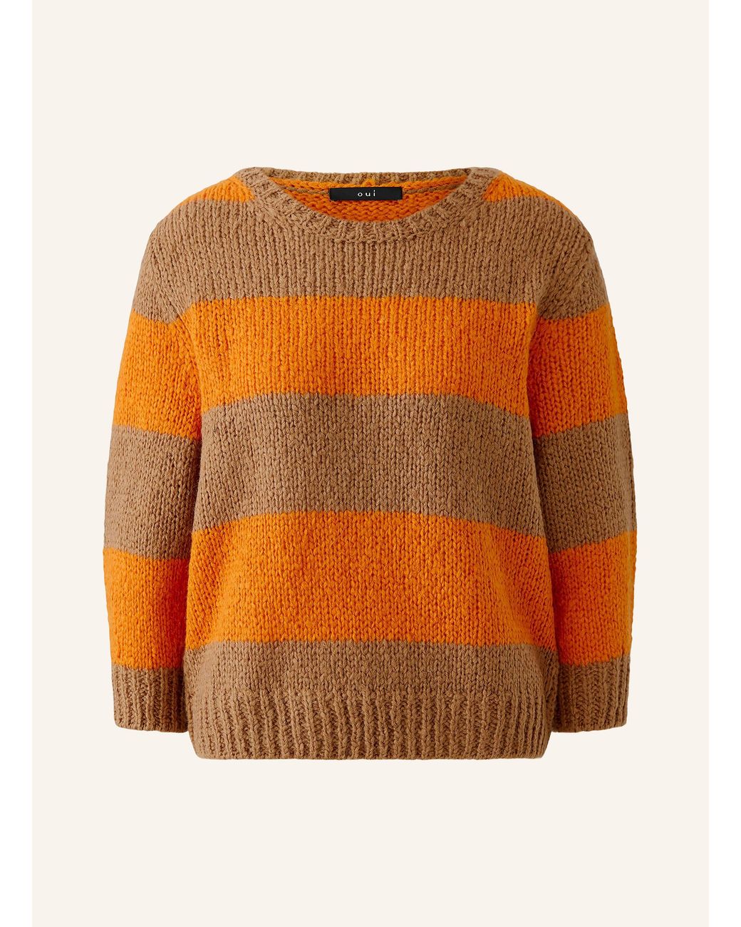 Ouí Orange Pullover mit 3/4-Arm