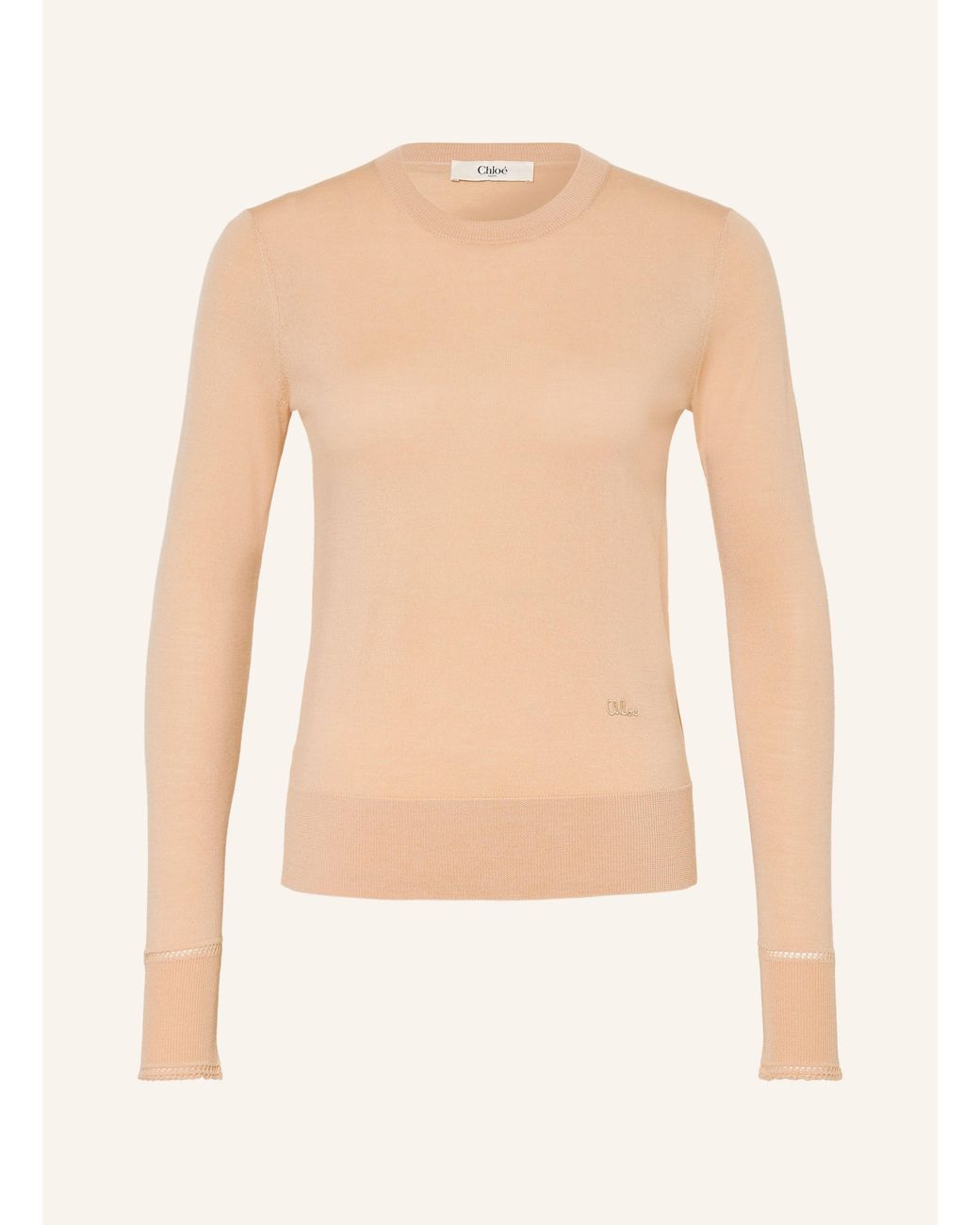 Chloé White Pullover