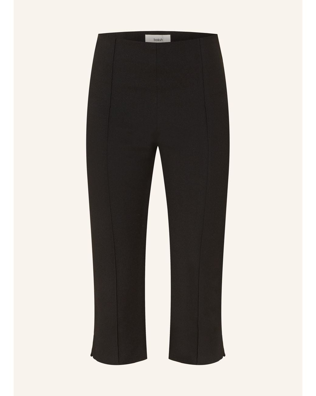 Ba&sh Black 3/4-Hose CAPRIA