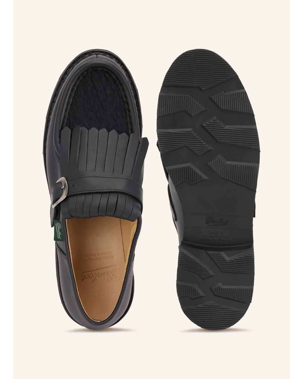 Paraboot Black Monks NYONS
